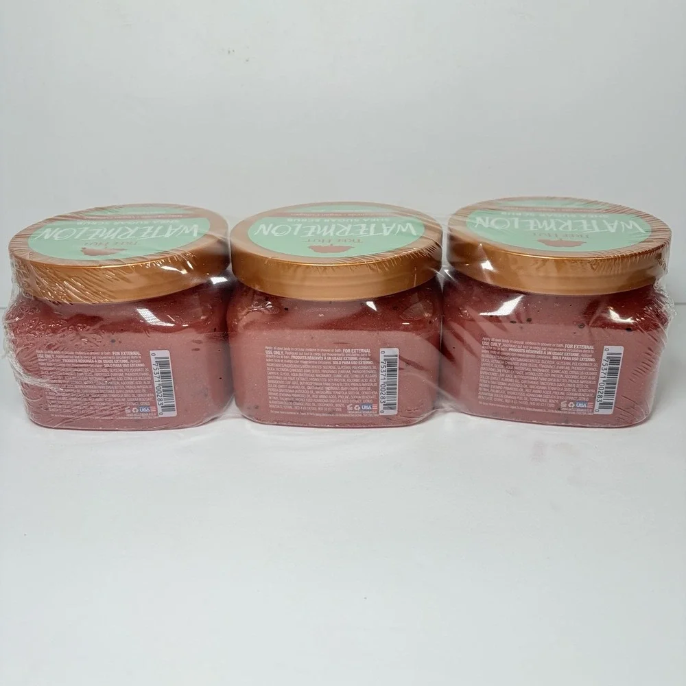 Tree Hut Watermelon Shea Sugar Body Scrub,‎ 18 Oz, Pack of 3